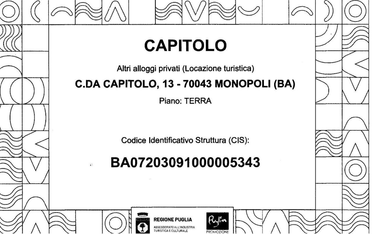 モノーポリ Capitoloヴィラ エクステリア 写真